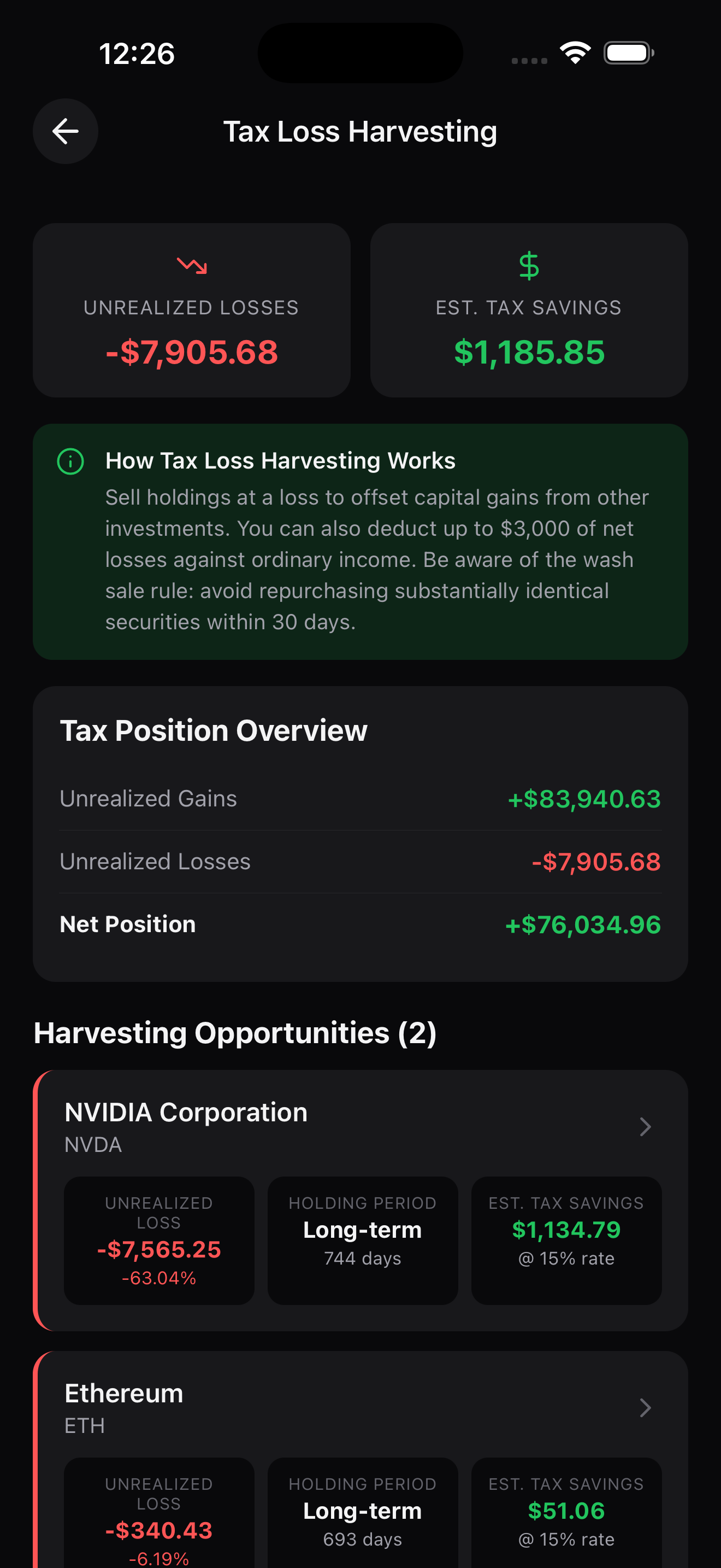 Tax-Loss Harvesting